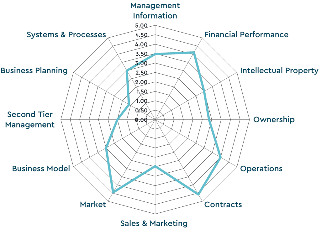 Options review spidergram